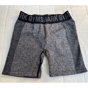 Gymshark Seamless Cycling Shorts Womens Size M Grey Marl Workout Fitness